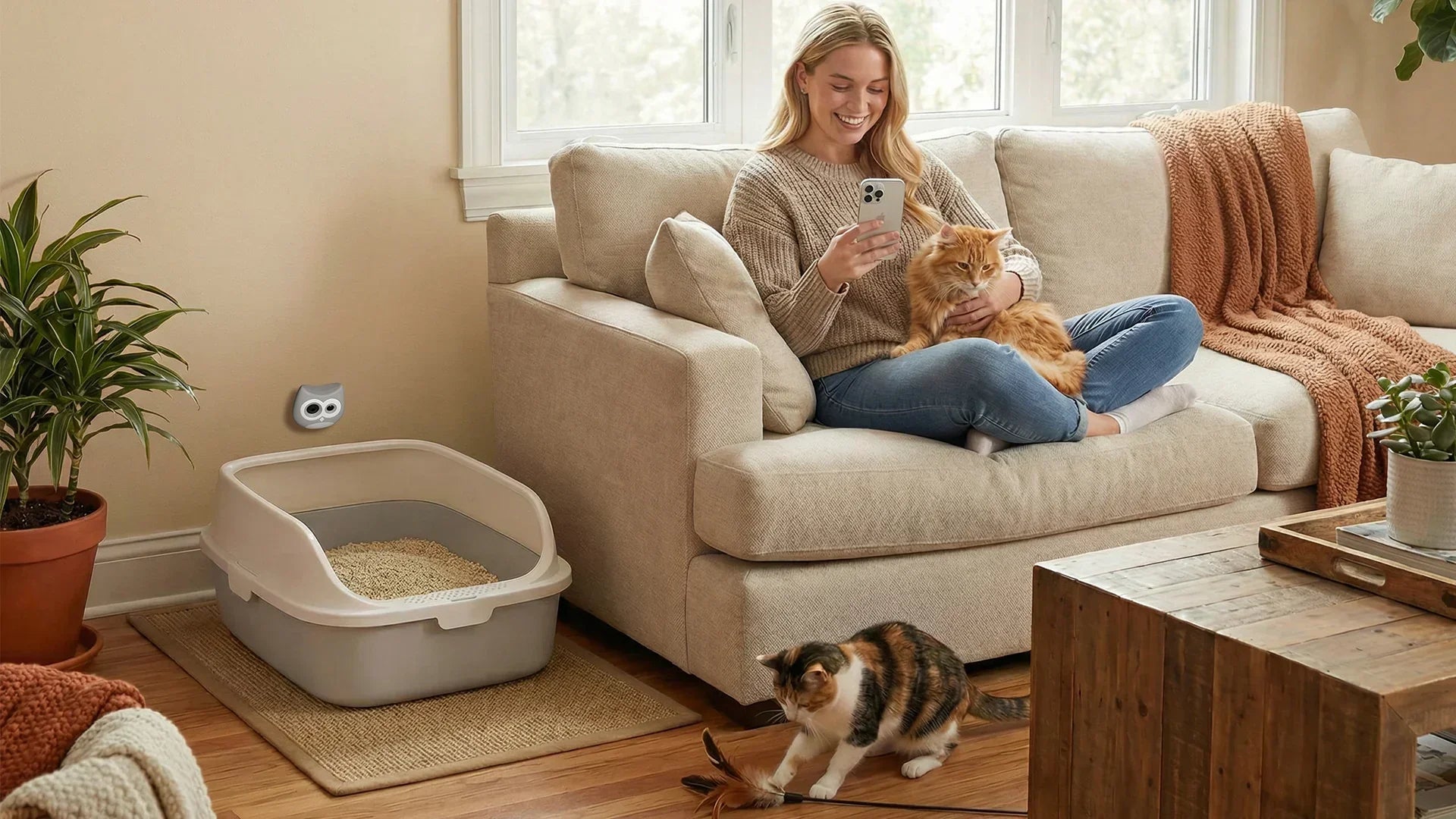 Smart Litter Box Monitoring Systems with Real-Time Health Alerts for Multi-Cat Homes