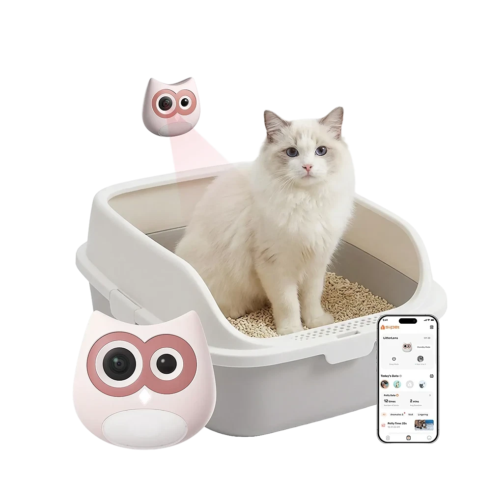 SiiPet LitterLens Litter Box Camera for Health Monitoring