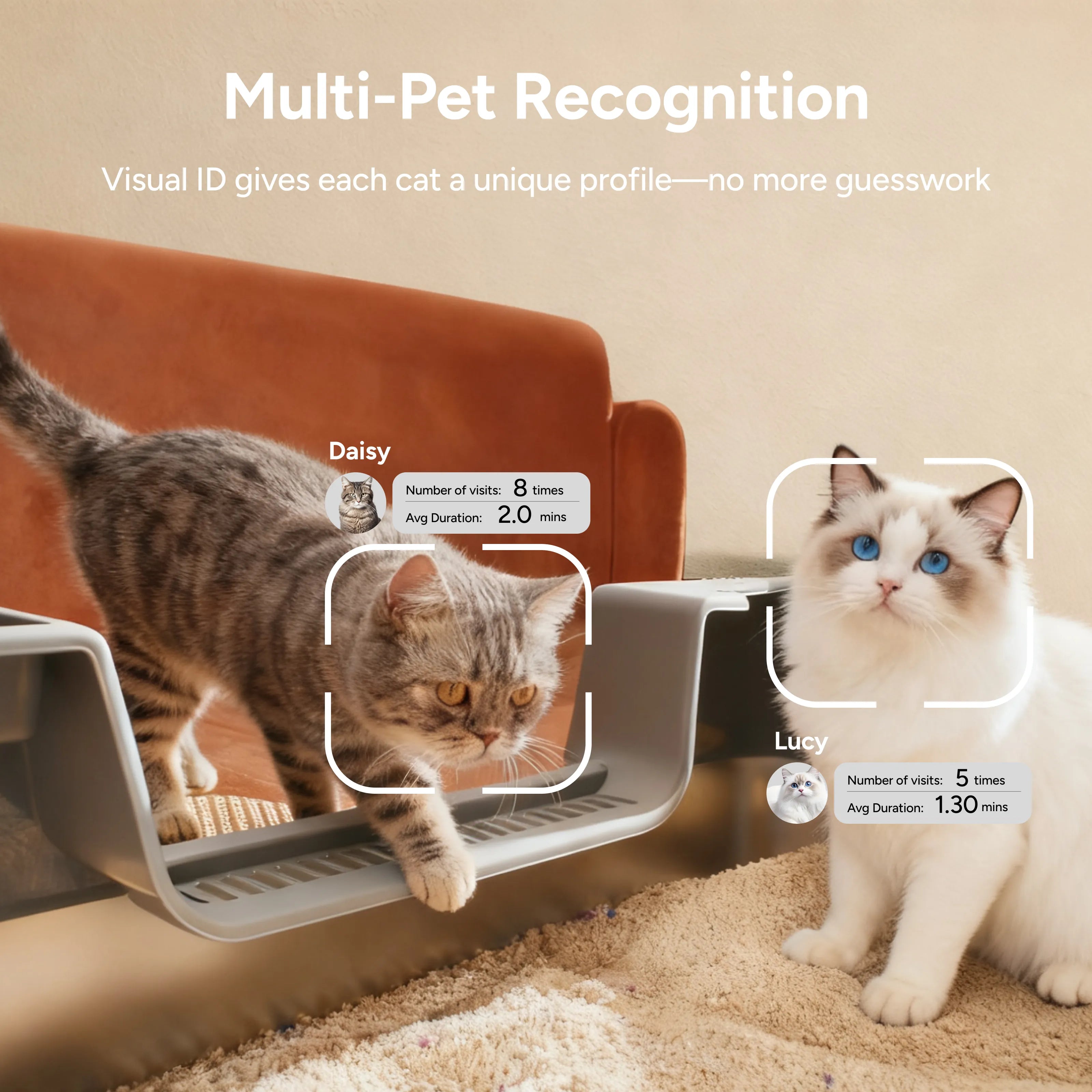 SiiPet LitterLens Litter Box Camera for cat Health Monitoring