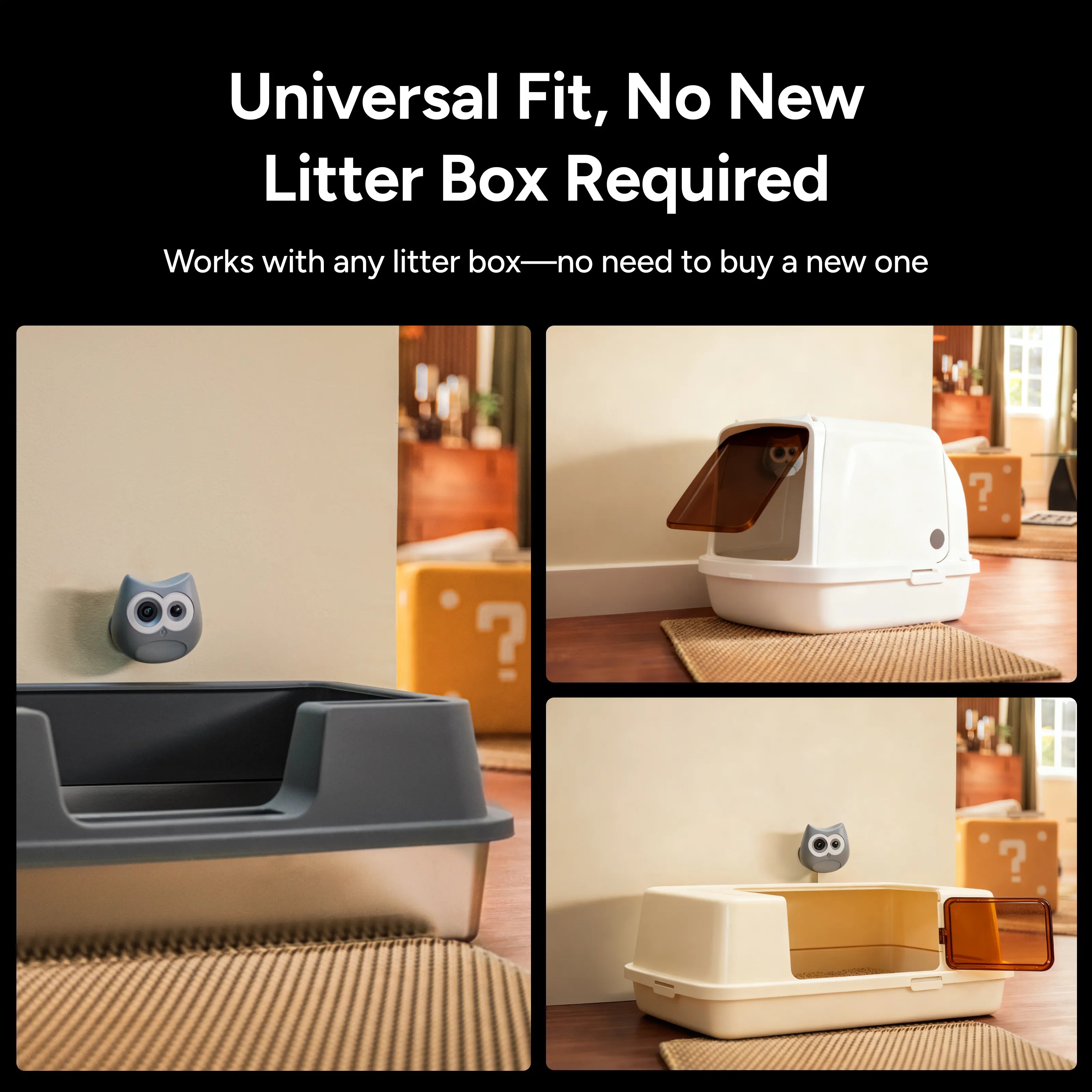 SiiPet LitterLens Litter Box Camera for Health Monitoring