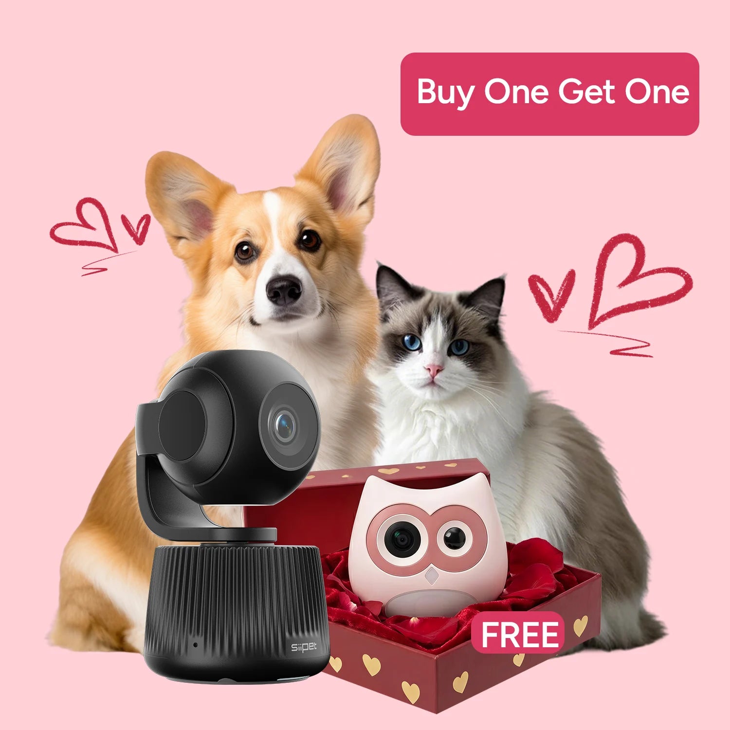 Buy PawTrack Get LitterLens Free - Valentine's Day BOGO Sale