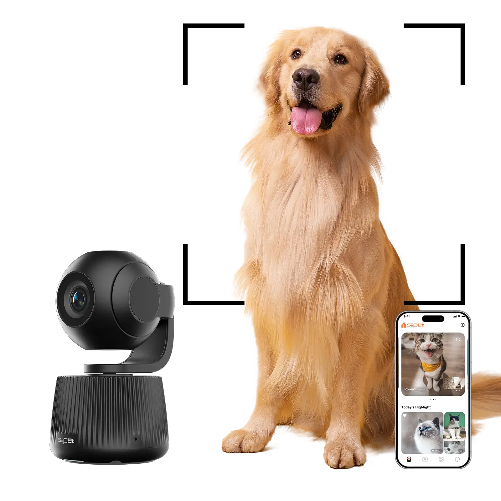 SiiPet PawTrack AI Camera