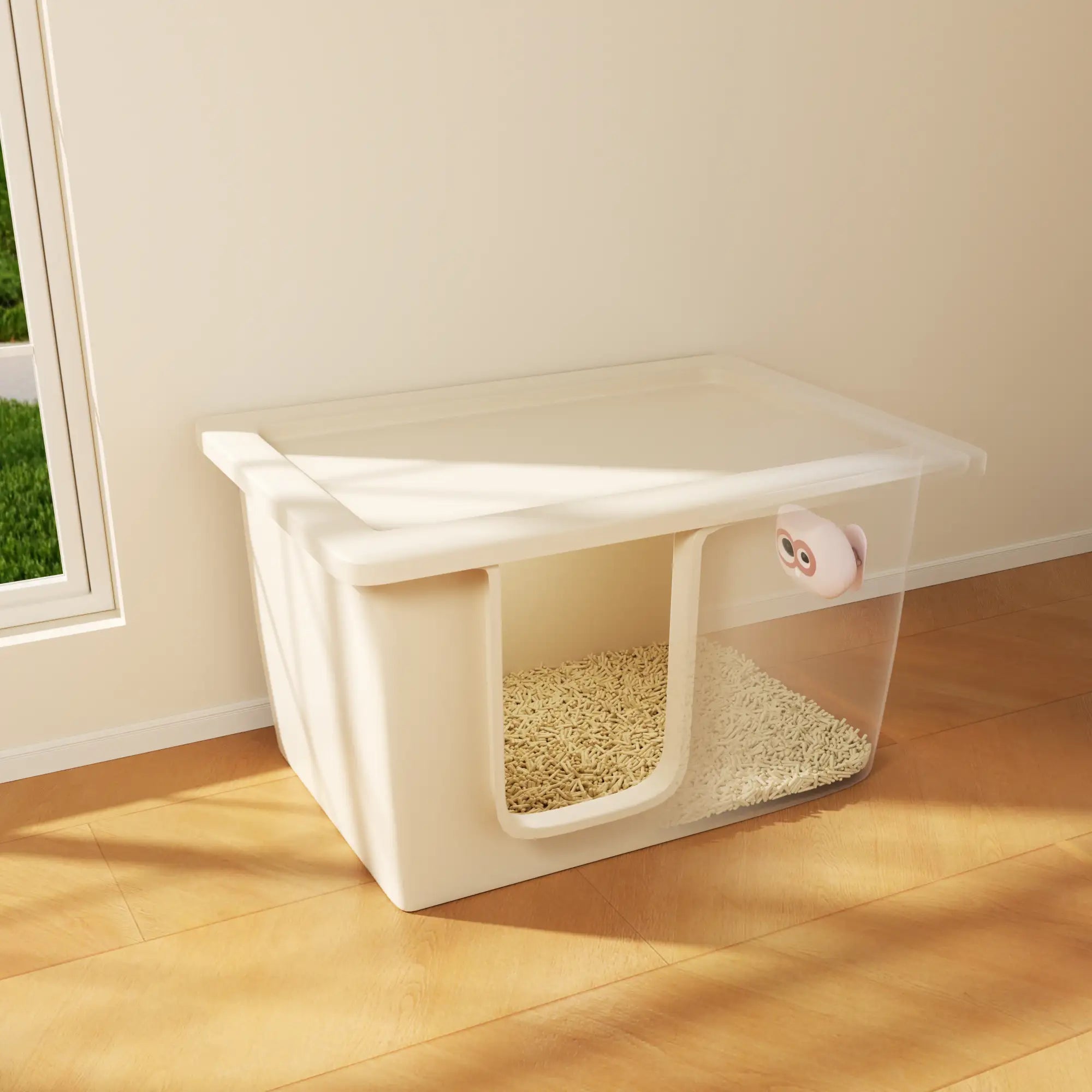 alternative to cat litter box Modkat Flip Cat Litter Box, Black, Best Front Entry Cat Litter Box main image 0
