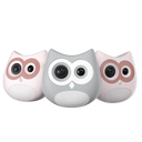 2 Pink & 1 Grey